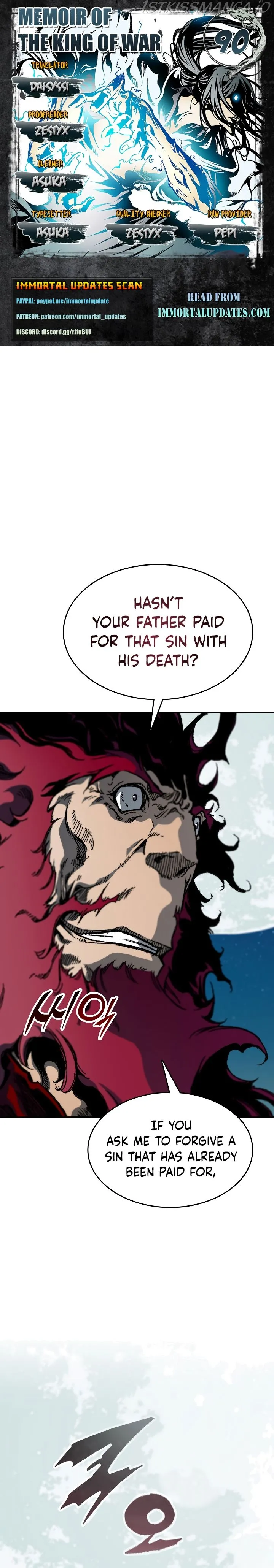 Memoir Of The King Of War Chapter 90 Online - página 1