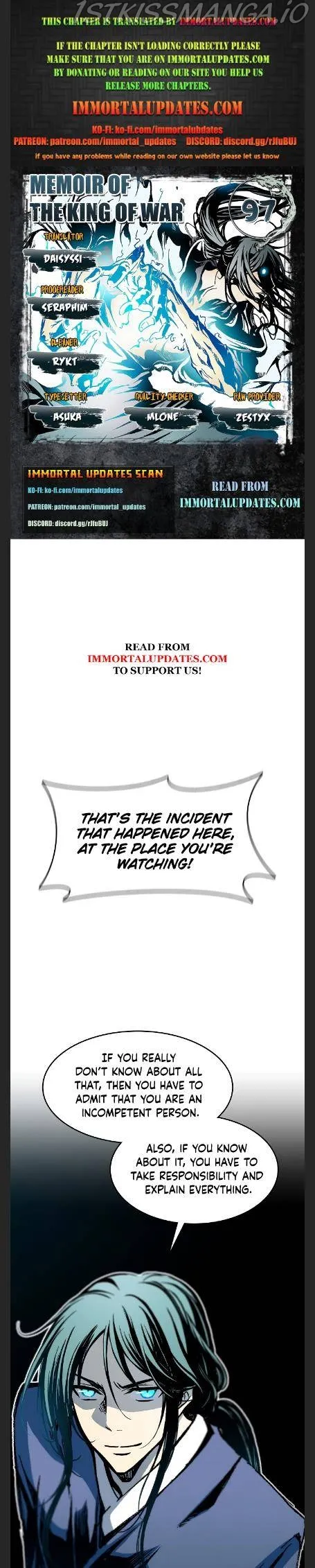 Memoir Of The King Of War Chapter 97 Online - página 1