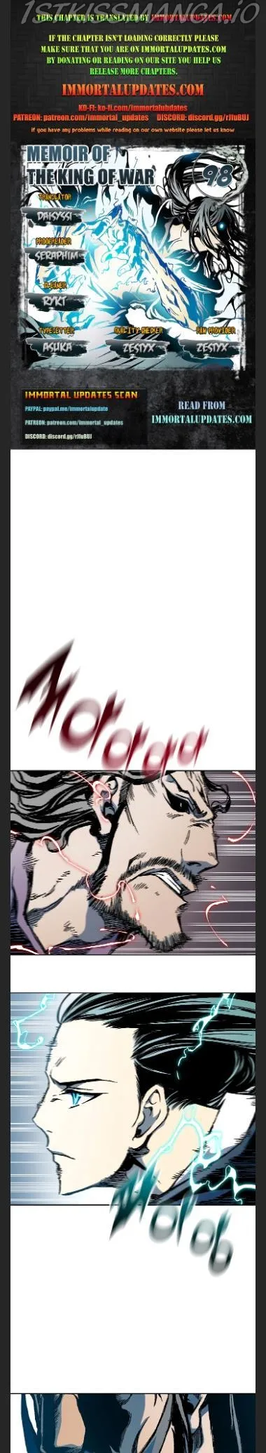 Memoir Of The King Of War Chapter 98 Online - página 1