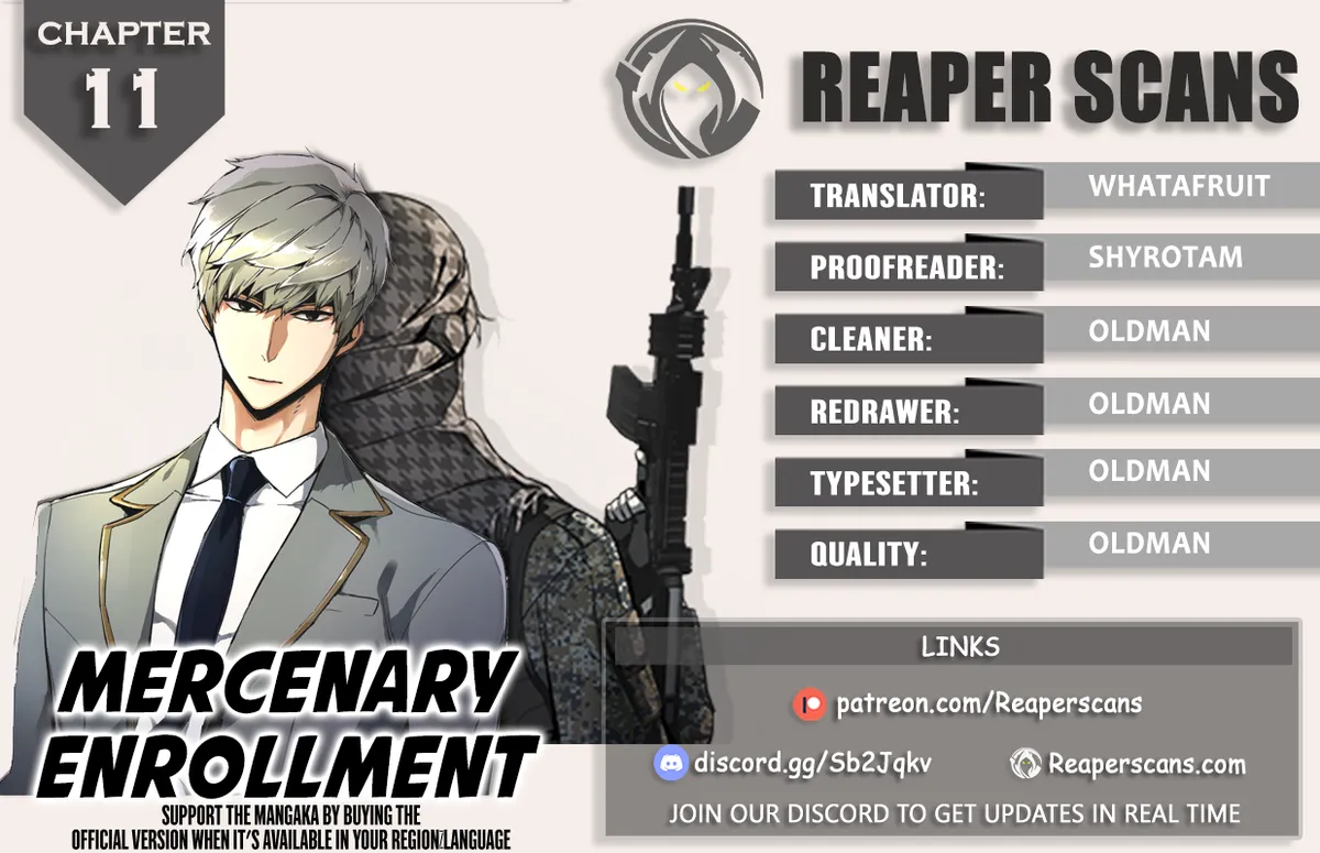 Mercenary Enrollment Chapter 11 Online - página 1