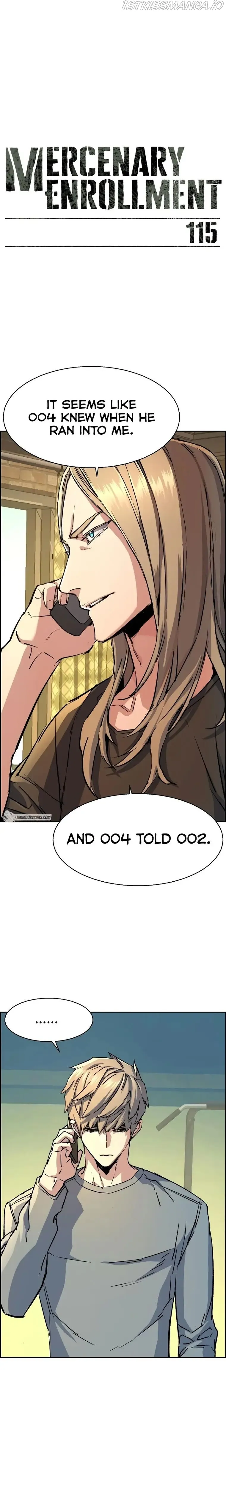 Mercenary Enrollment Chapter 115 Online - página 1