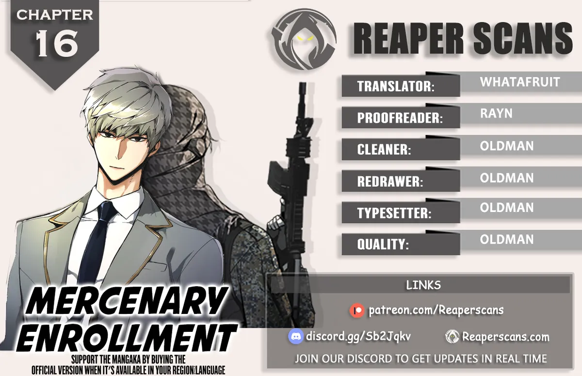 Mercenary Enrollment Chapter 16 Online - página 1