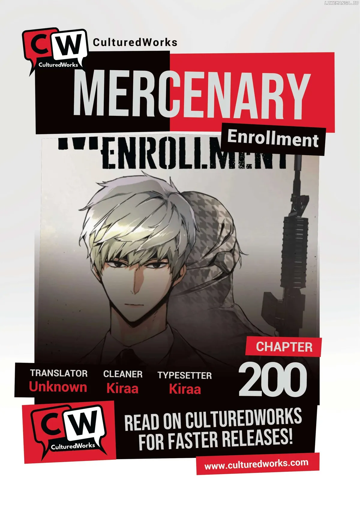 Mercenary Enrollment Chapter 200 Online - página 1