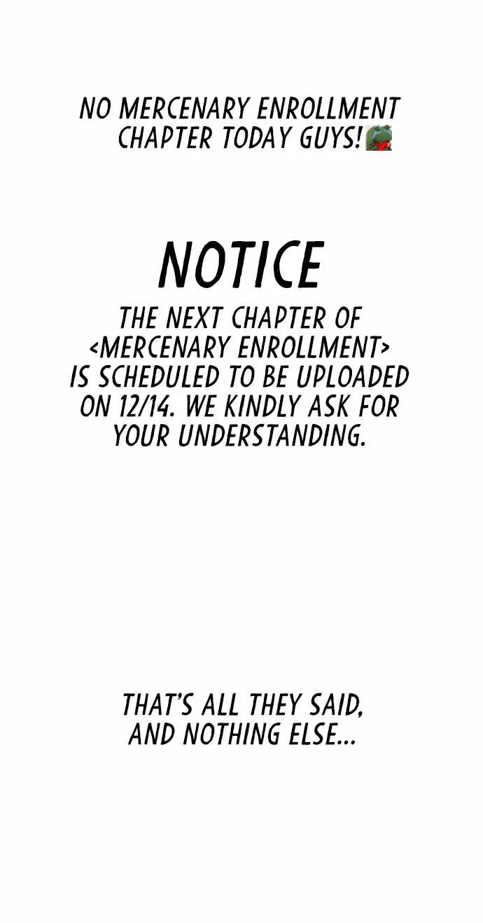 Mercenary Enrollment Chapter 216.5 Online - página 1