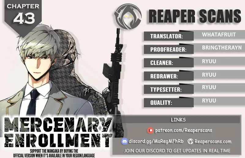 Mercenary Enrollment Chapter 43 Online - página 1