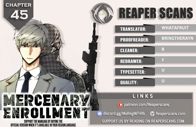 Mercenary Enrollment Chapter 45 Online - página 1