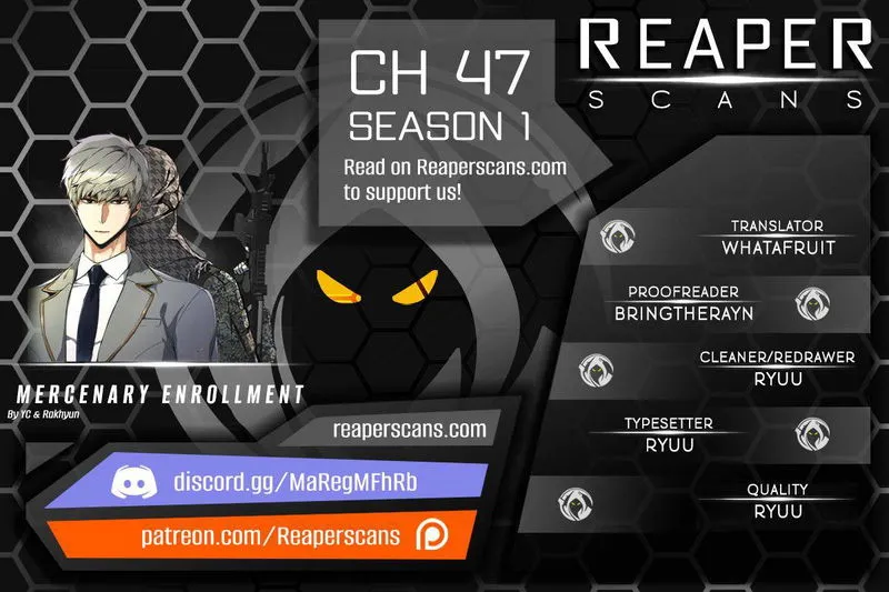 Mercenary Enrollment Chapter 47 Online - página 1