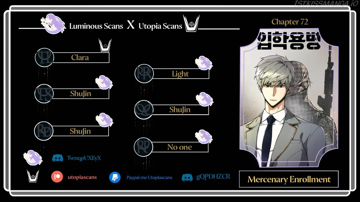 Mercenary Enrollment Chapter 72 Online - página 1