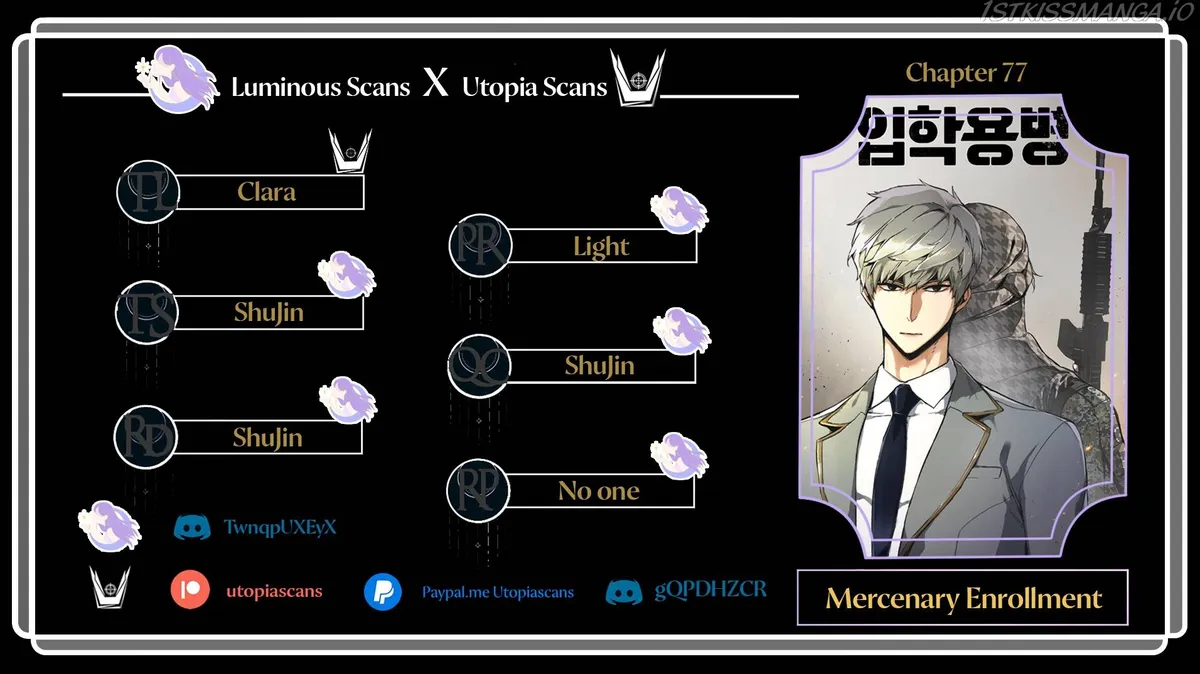 Mercenary Enrollment Chapter 77 Online - página 1