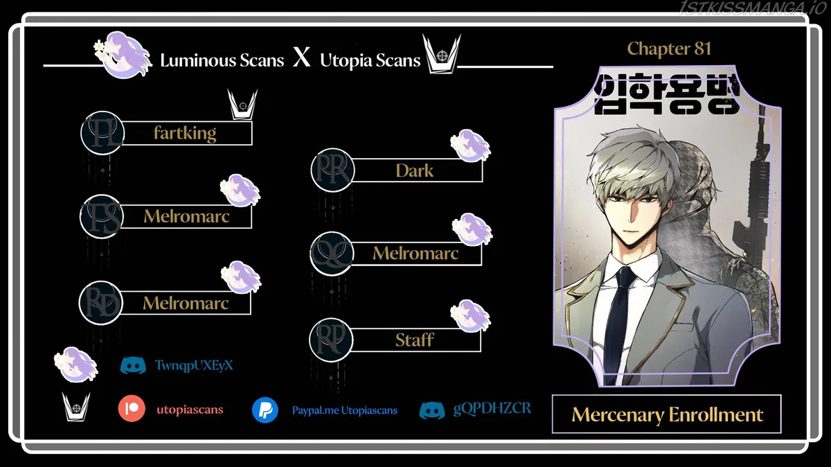 Mercenary Enrollment Chapter 81 Online - página 1