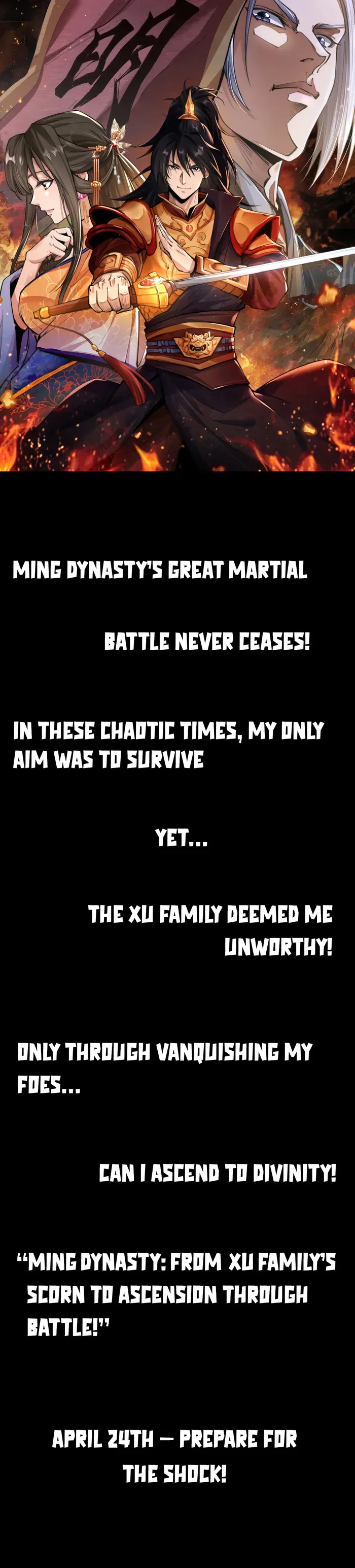 Ming Dynasty: From Xu Family’s Scorn to Ascension Through Battle! Chapter 0 Online - página 1