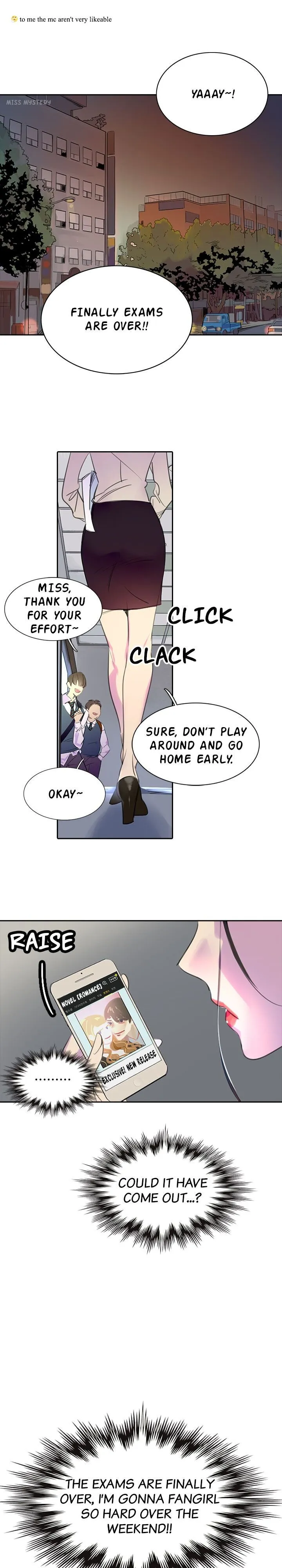Miss Not-So Sidekick Chapter 1 Online - página 1