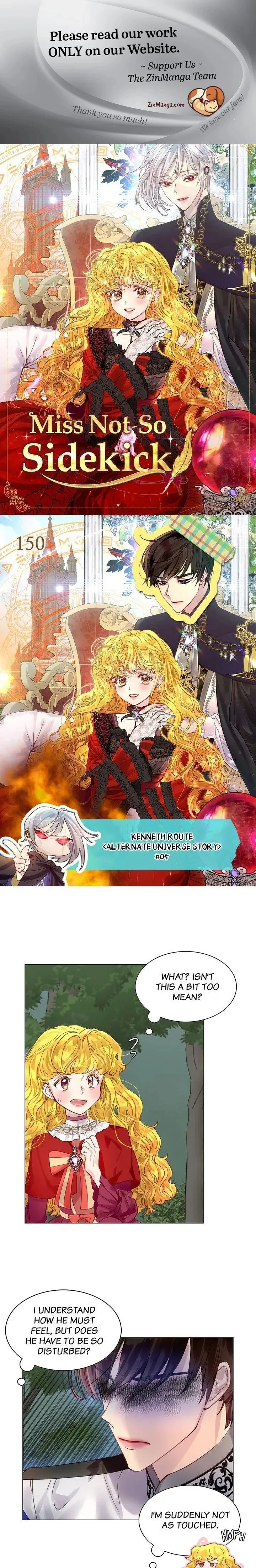Miss Not-So Sidekick Chapter 150 Online - página 1