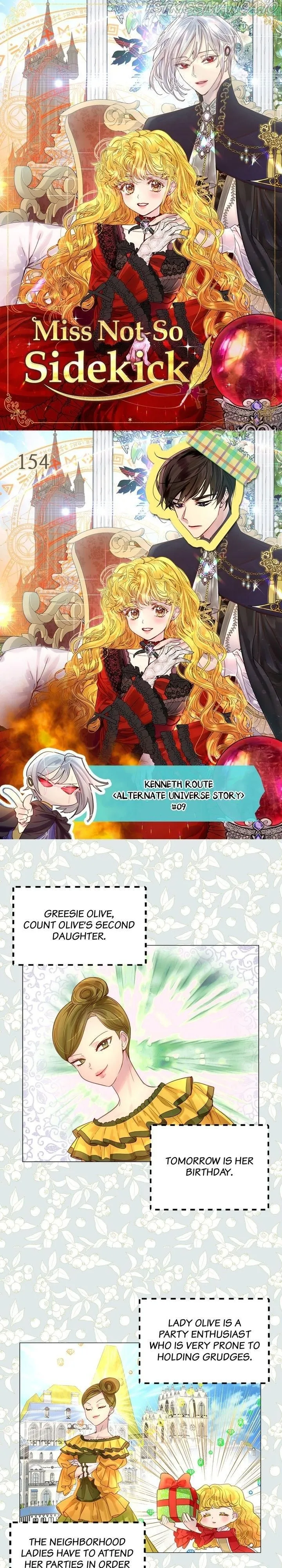 Miss Not-So Sidekick Chapter 154 Online - página 1