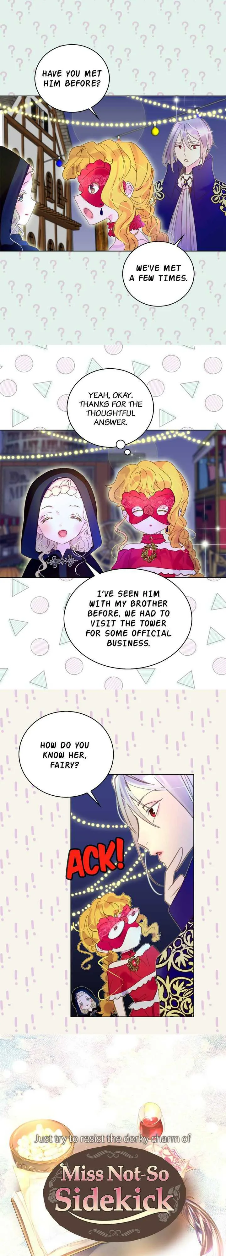 Miss Not-So Sidekick Chapter 59 Online - página 1