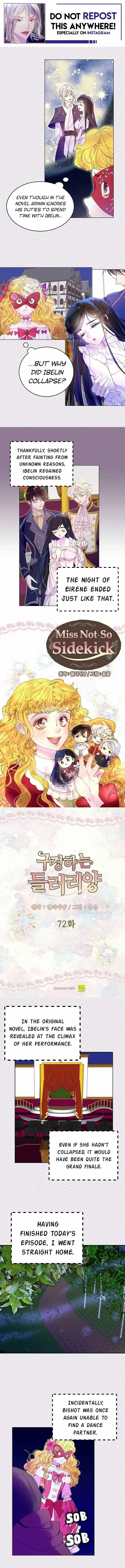 Miss Not-So Sidekick Chapter 72 Online - página 1