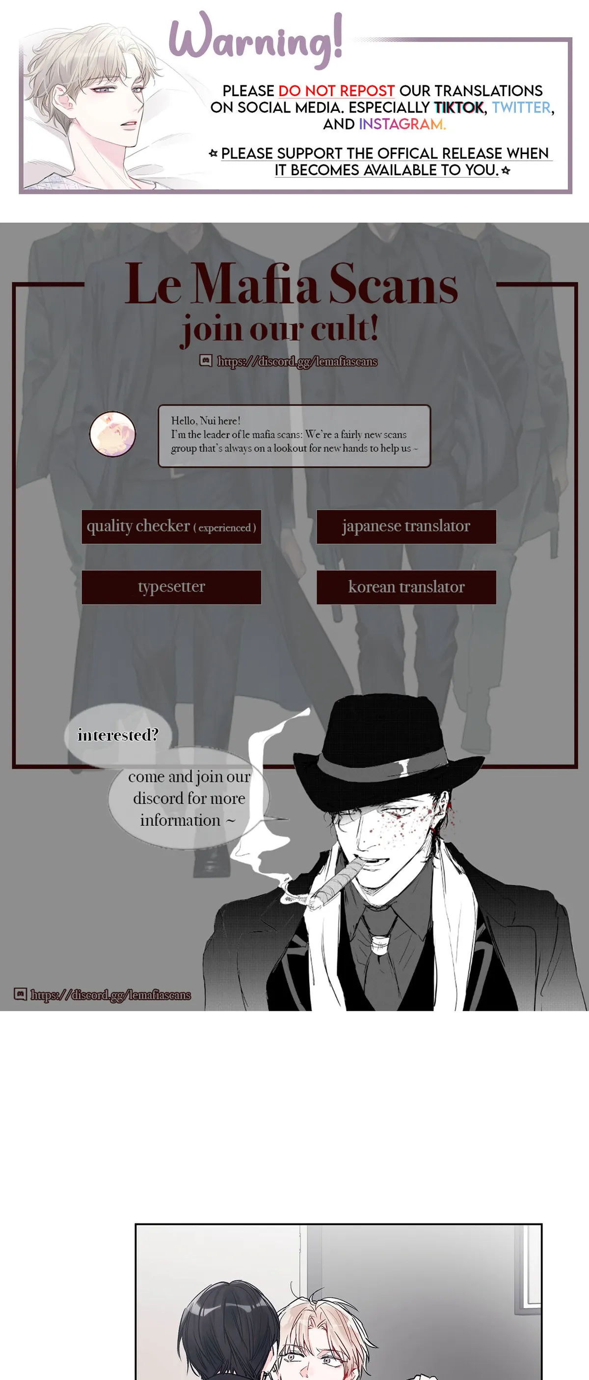 Monochrome Rumor Chapter 6 Online - página 1