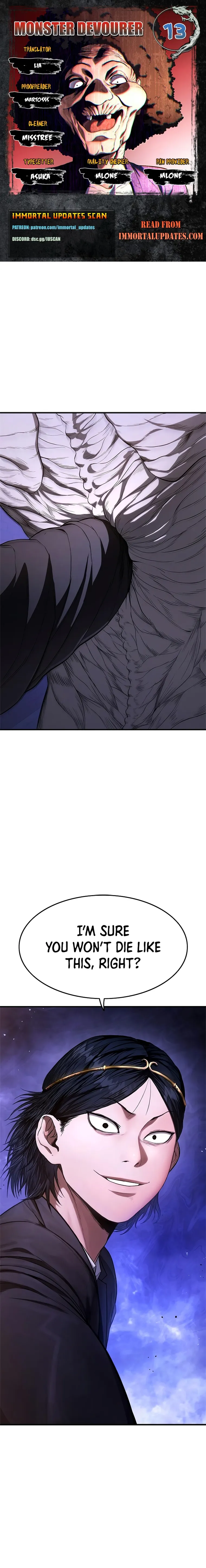 Monster Devourer Chapter 13 Online - página 1