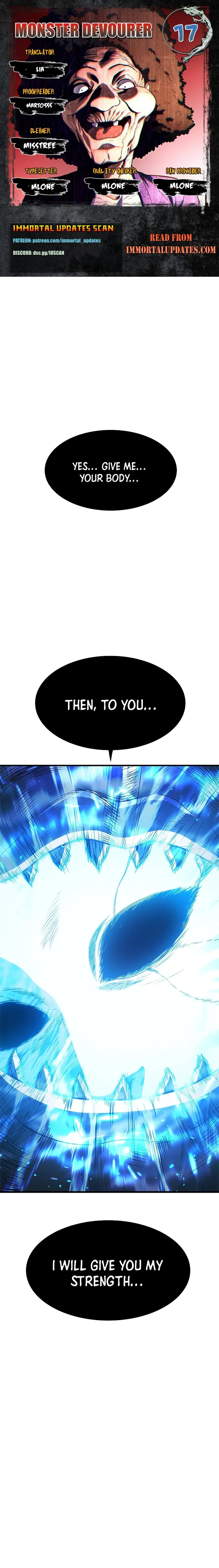 Monster Devourer Chapter 17 Online - página 1