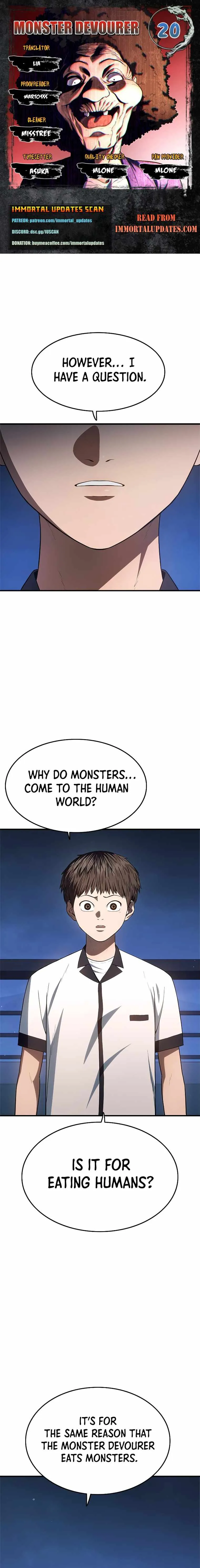 Monster Devourer Chapter 20 Online - página 1