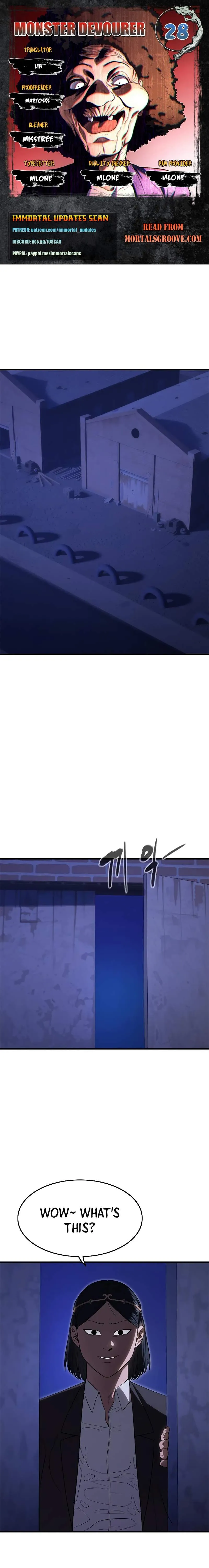 Monster Devourer Chapter 28 Online - página 1