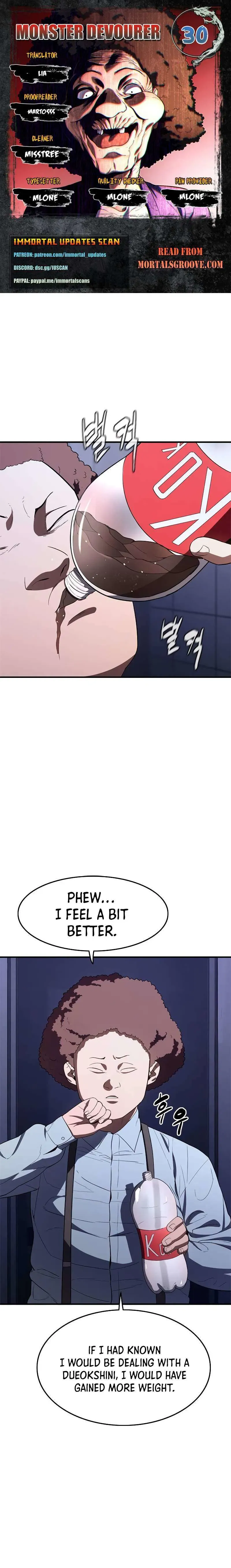 Monster Devourer Chapter 30 Online - página 1