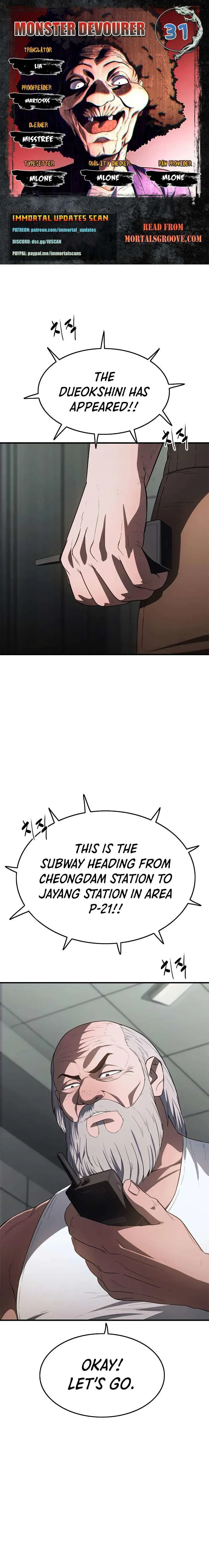 Monster Devourer Chapter 31 Online - página 1