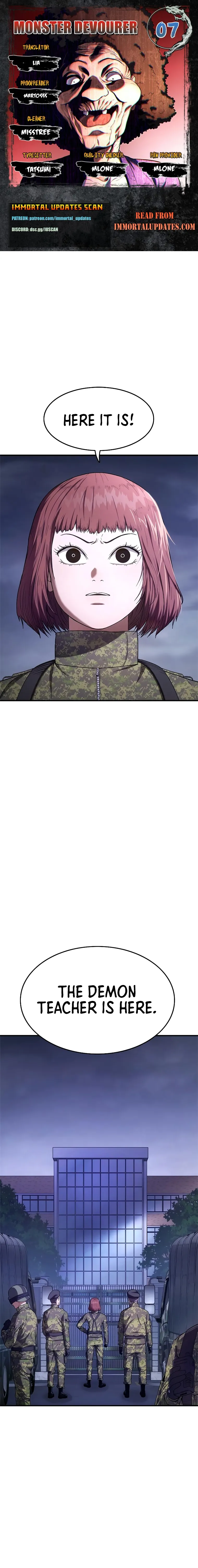 Monster Devourer Chapter 7 Online - página 1