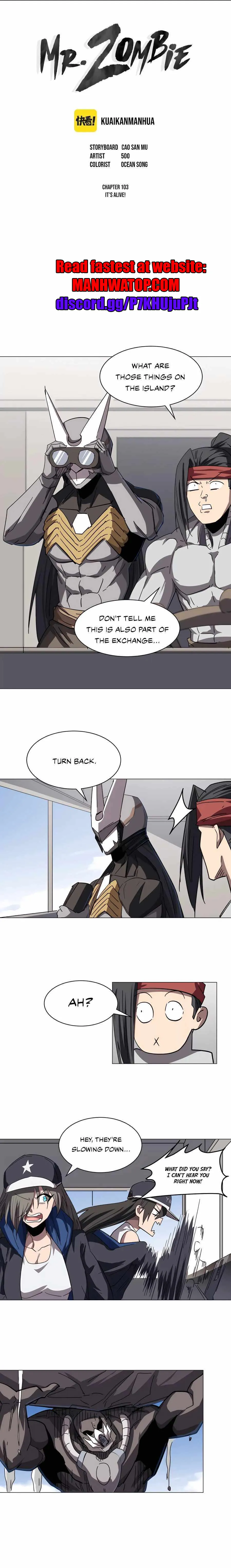 Mr. Zombie Chapter 103 Online - página 1