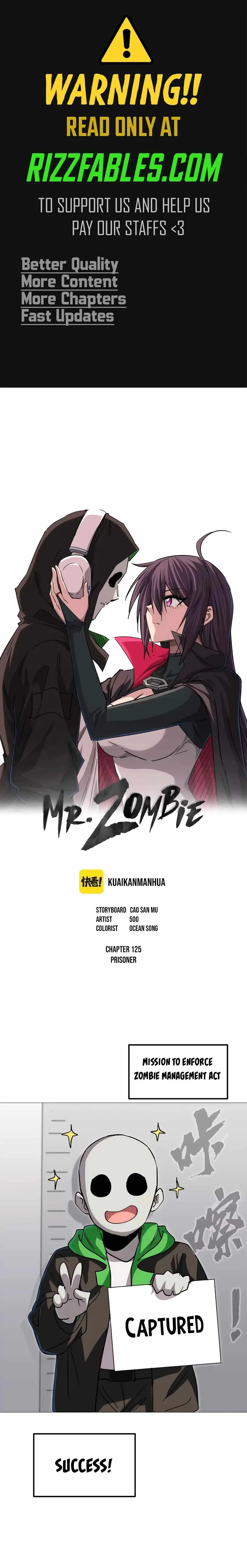 Mr. Zombie Chapter 125 Online - página 1