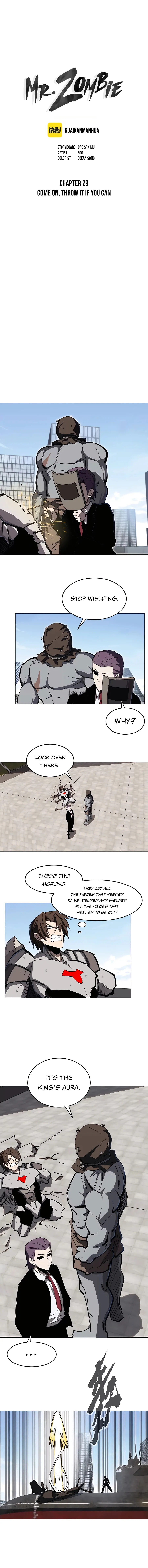 Mr. Zombie Chapter 29 Online - página 1