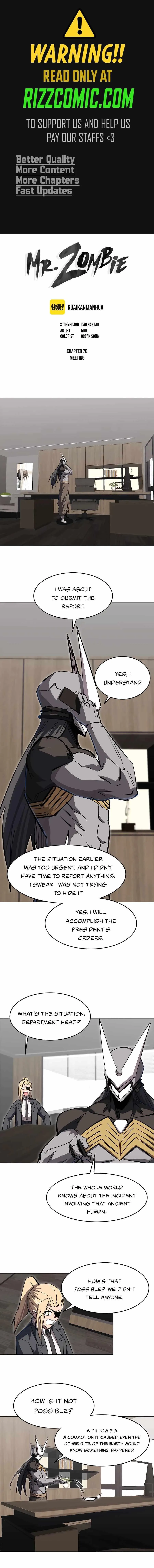 Mr. Zombie Chapter 70 Online - página 2
