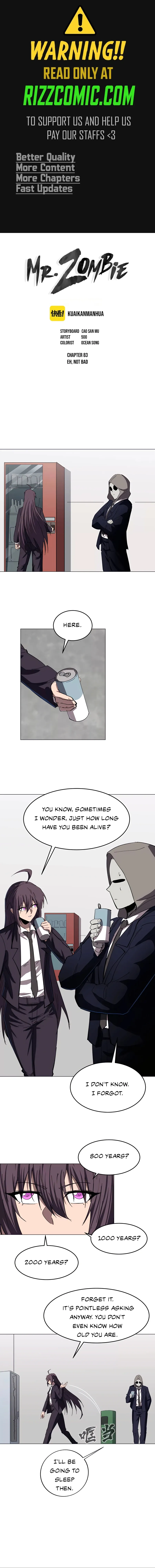 Mr. Zombie Chapter 83 Online - página 1