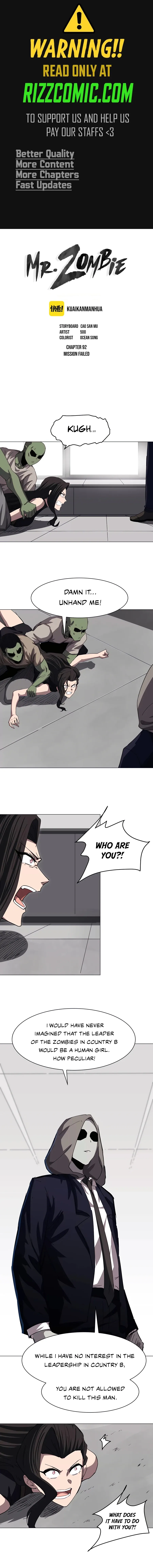 Mr. Zombie Chapter 92 Online - página 1