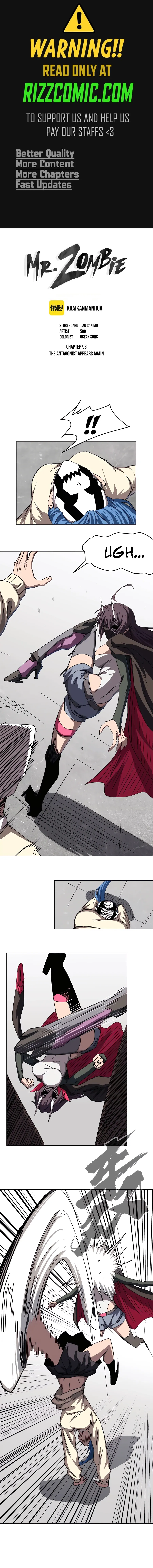 Mr. Zombie Chapter 93 Online - página 1
