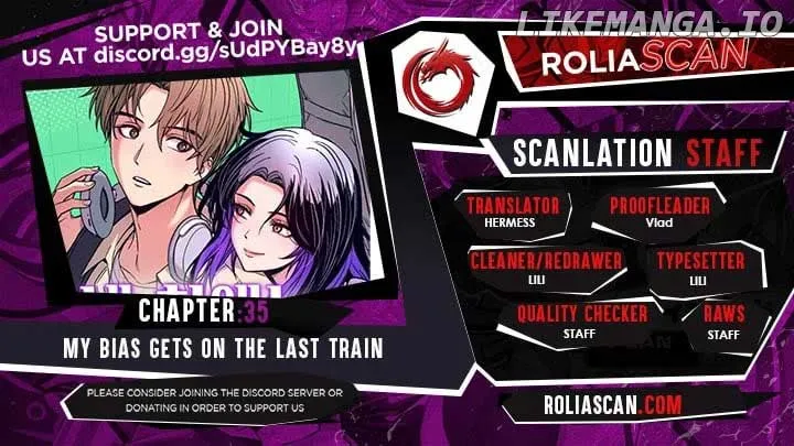 My Bias Gets on the Last Train Chapter 35 Online - página 1