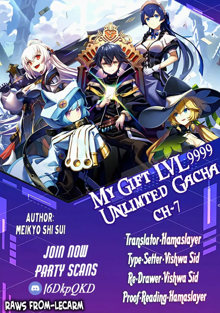 My Gift LVL 9999 Unlimited Gacha Chapter 7 Online - página 1
