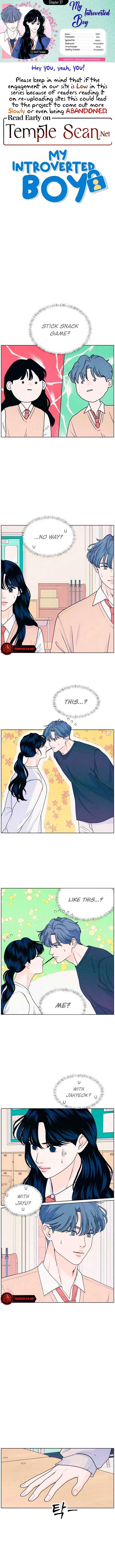My Introverted Boy Chapter 37 Online - página 1