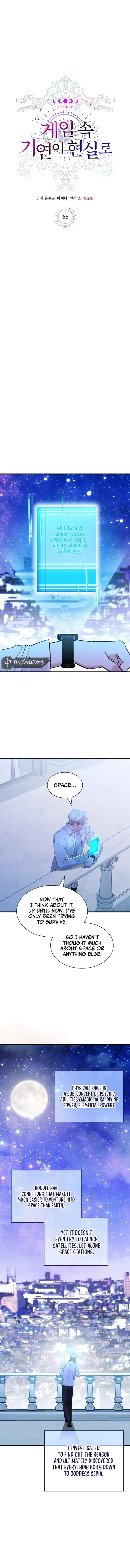 My Lucky Encounter From The Game Turned Into Reality Chapter 65 Online - página 5