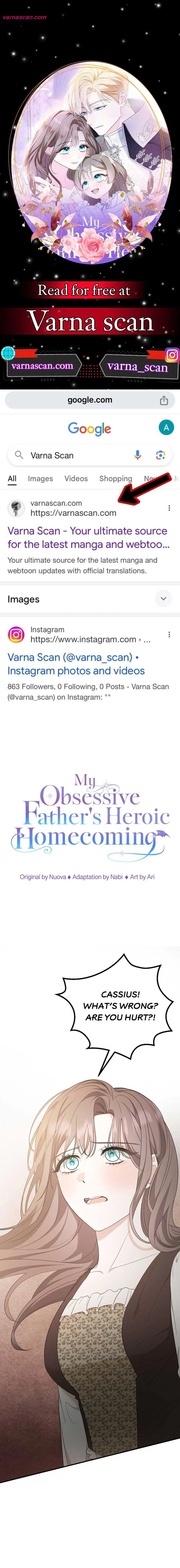 My Obsessive Father’s Heroic Homecoming Chapter 12 Online - página 1