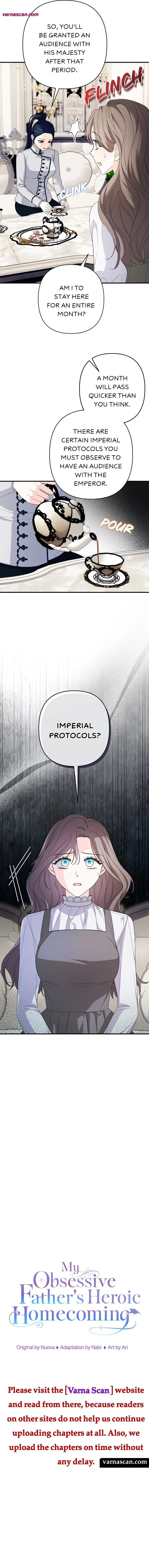 My Obsessive Father’s Heroic Homecoming Chapter 22 Online - página 3