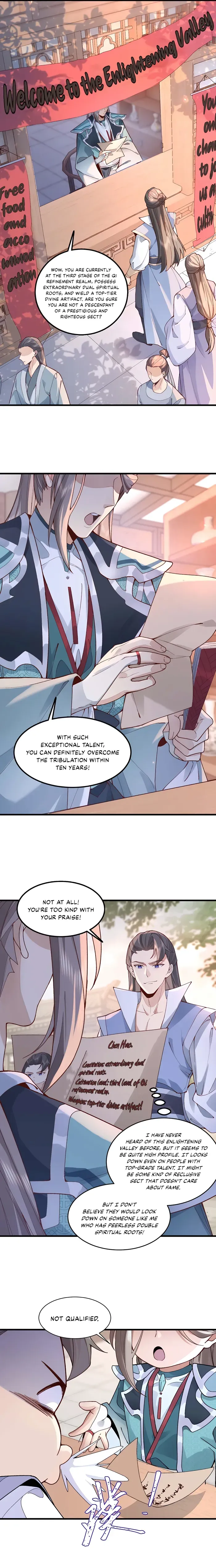 My Second Senior Brother Is a Mortal But Strong Chapter 1 Online - página 2
