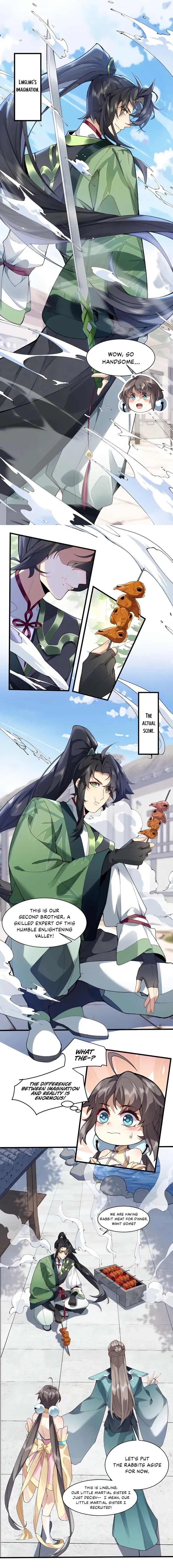 My Second Senior Brother Is a Mortal But Strong Chapter 1 Online - página 10