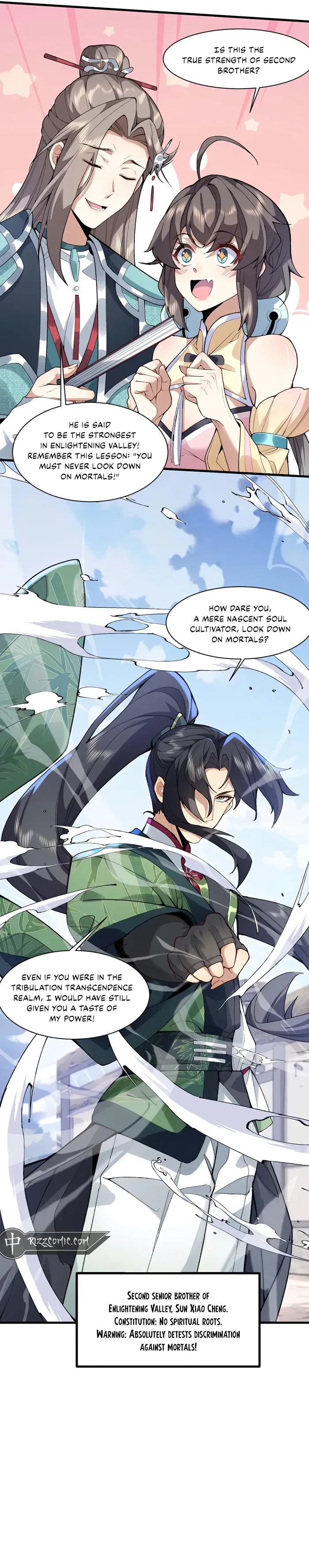 My Second Senior Brother Is a Mortal But Strong Chapter 1 Online - página 15