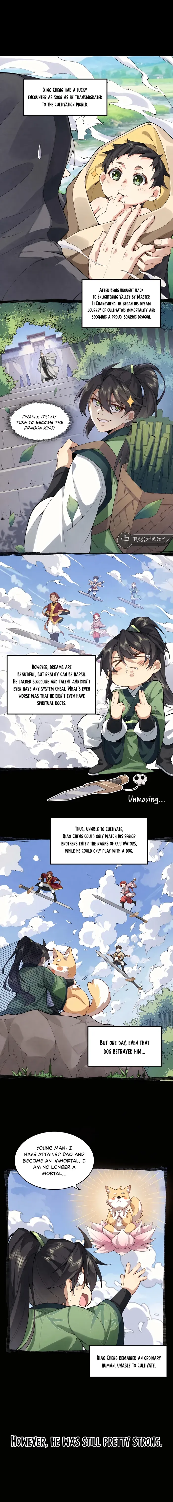 My Second Senior Brother Is a Mortal But Strong Chapter 2 Online - página 1