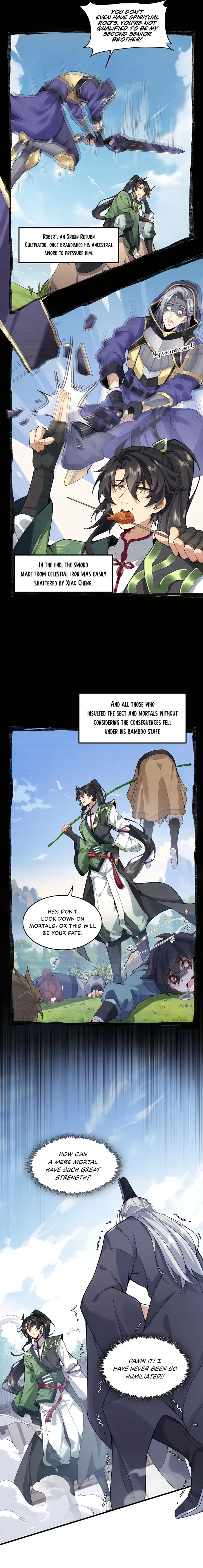 My Second Senior Brother Is a Mortal But Strong Chapter 2 Online - página 2