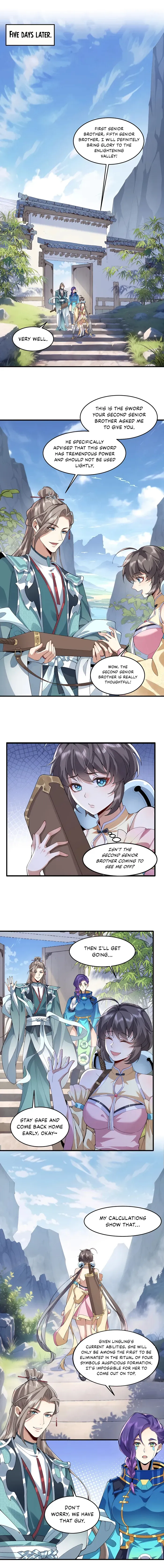 My Second Senior Brother Is a Mortal But Strong Chapter 6 Online - página 1
