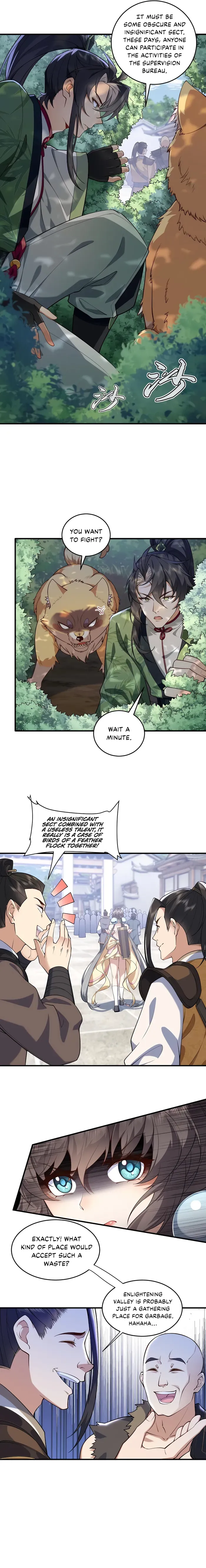 My Second Senior Brother Is a Mortal But Strong Chapter 7 Online - página 3