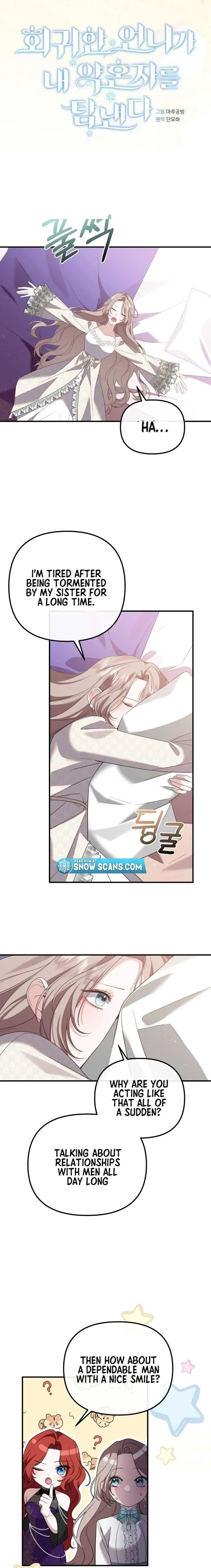 My Sister Who Regressed Wants My Fiance Chapter 11 Online - página 9