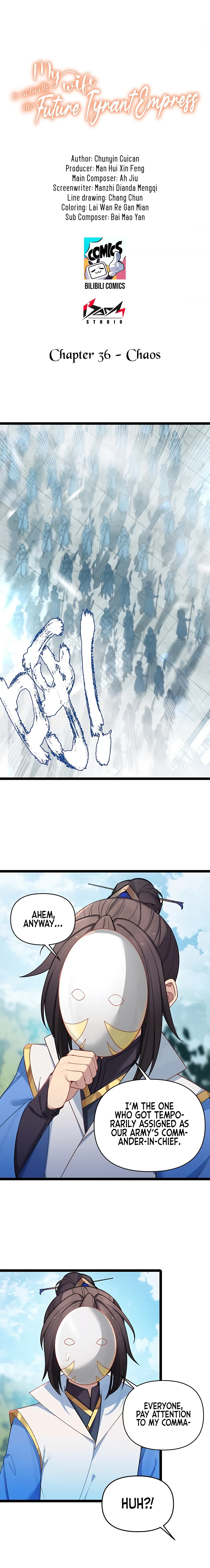 My Wife is Actually the Future Tyrant Empress Chapter 36 Online - página 1